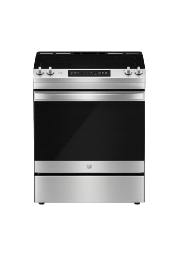 Slide in stove